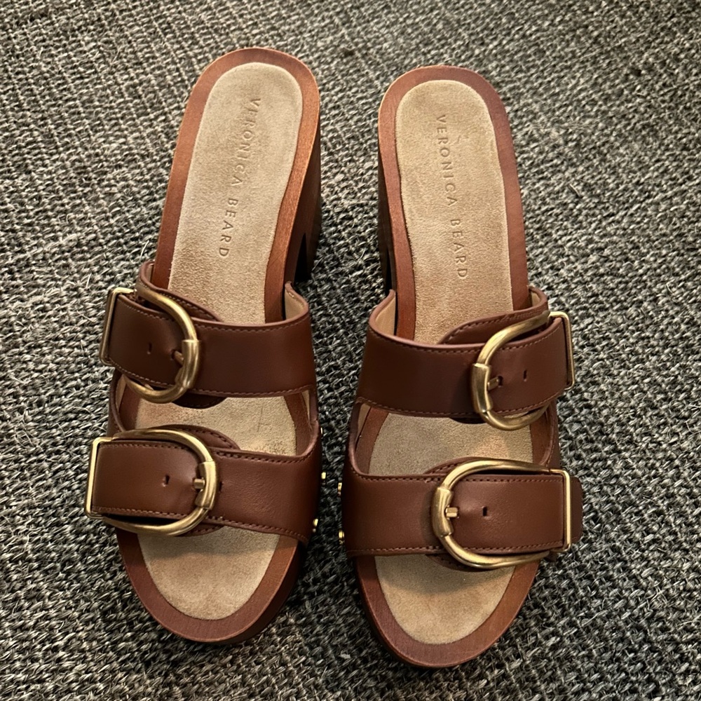 Veronica Beard studded clogs